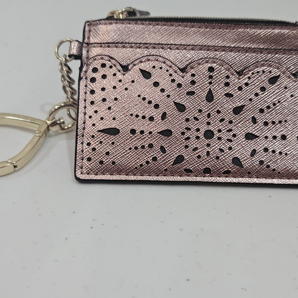 Victoria's Secret Shimmering Pink Card Holder - Picture 1 of 5